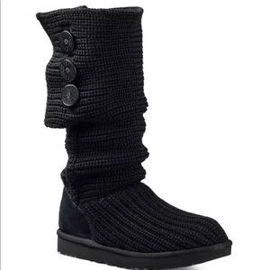 UGG Classic Cardy Tall Boots Black